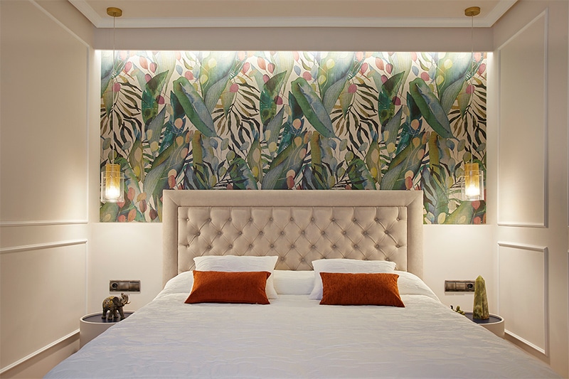 Habitación de proyecto, reforma y decoración de vivienda ubicada en el barrio de Gros, Donostia-San Sebastián.