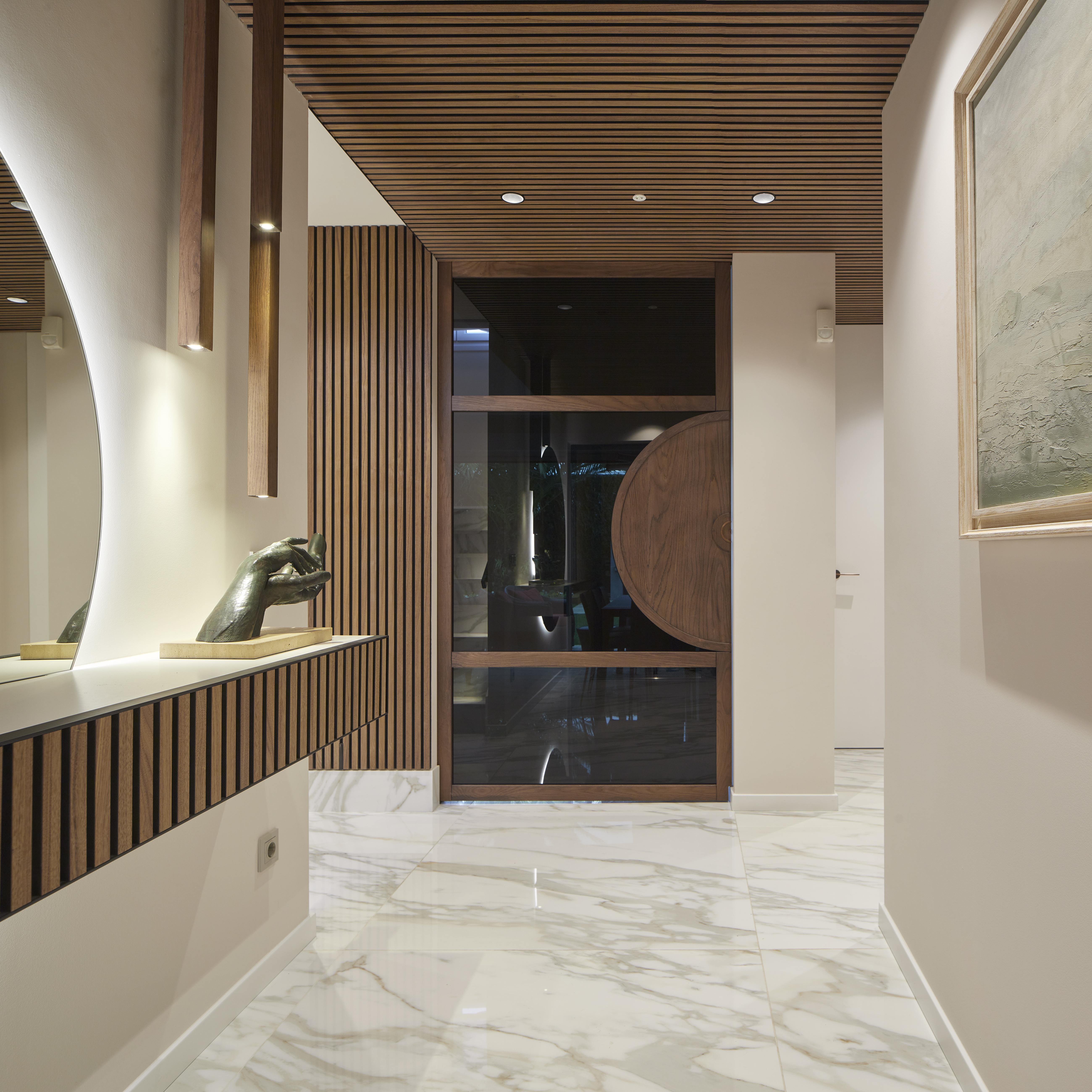 Interiorismo y exteriores de villa en Miramón, Donostia